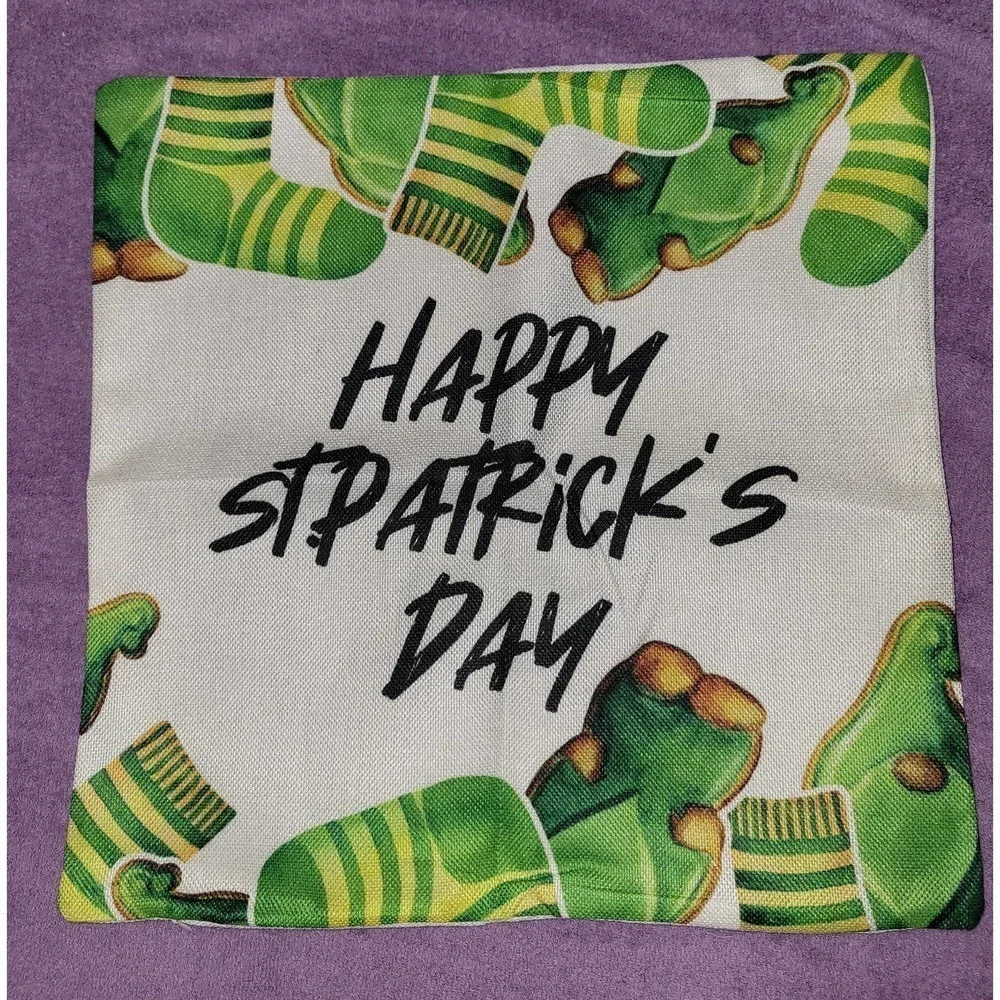 Set of 4 pillowcases st patricks